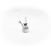 Silver LEDINTENSEH15 ODX H15 intense LED bulb with ribbed heat sink