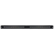 Sleek black ODX LED bulb light bar with illuminated segments