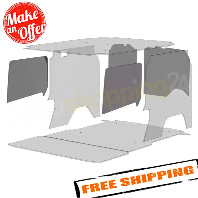 Legend Fleet 673-114-2613 Door Liner For Promaster City - RV and Auto Parts