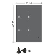 Legend Fleet 755-2614B Sound Deadening - 148 Ext Ceiling Liner Panel