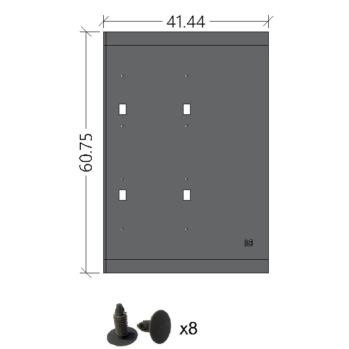 Legend Fleet 755-2614B Sound Deadening - 148 Ext Ceiling Liner Panel