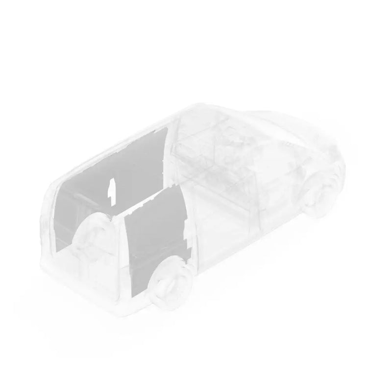 Legend Fleet Lightweight And Precision-Cut Van Wall Liner 154-114-2613 - Gray Duratherm Metris