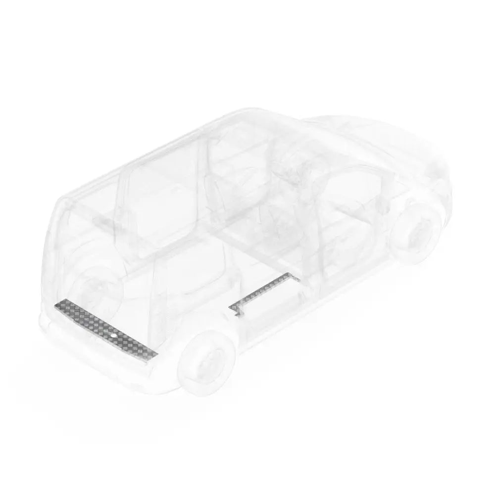 Legend Fleet Limited Lifetime Warranty Door Sill Protector 729-151-1010 - Plate Set Transit Connect Lwb