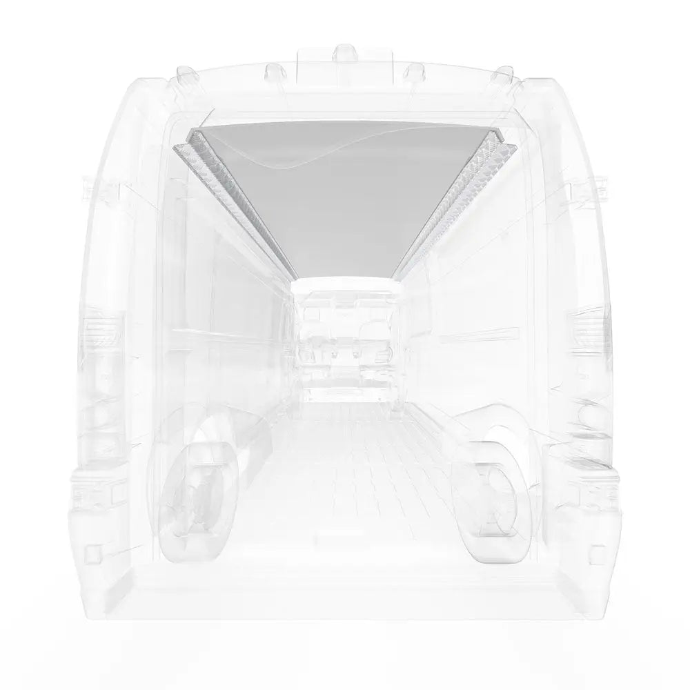 Legend Fleet Precision Cut Van Ceiling Liner 655-114-2614 - White Prom 159