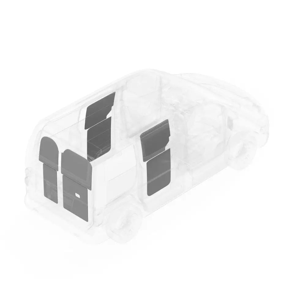 Legend Fleet Precision Cut Van Wall Liner 533-114-2614 - White Insulated Duratherm Door Liner