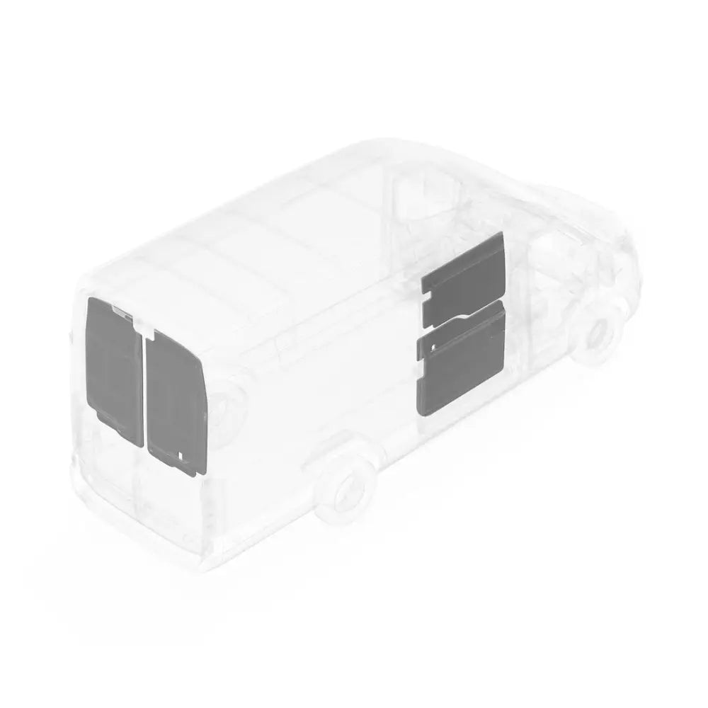 Legend Fleet Precision Cut Van Wall Liner 623-114-2613 - Gray Duratherm Door