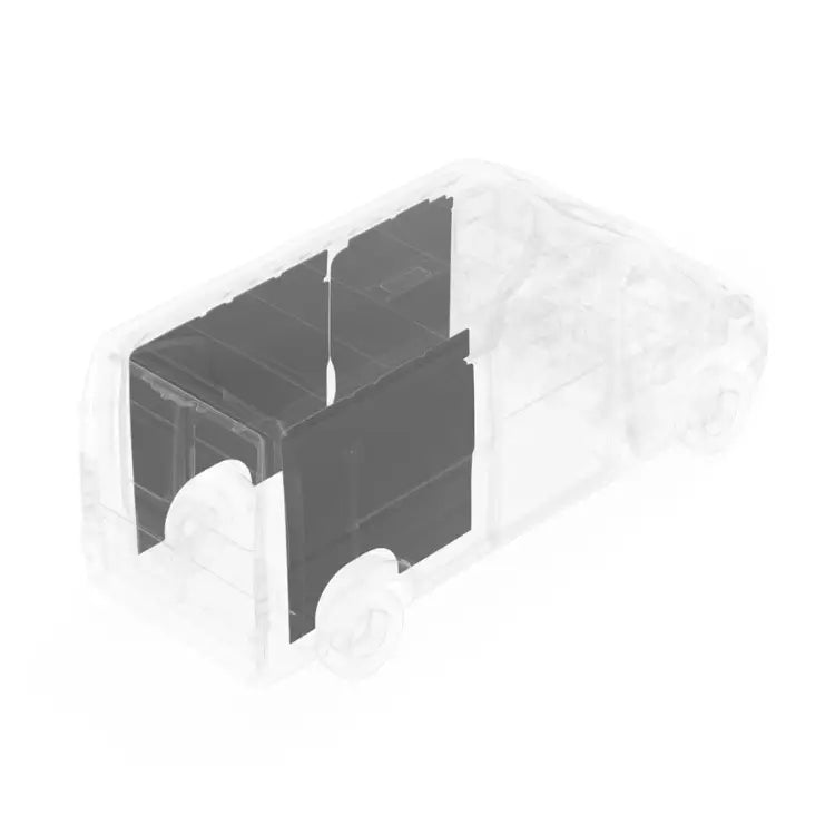 Legend Fleet Precision Cut Van Wall Liner 654-114-2613.J - Gray Prom 159EXT Shr DTWL-Gray-4PC