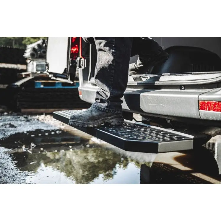 Legend Fleet Fleet Tested Trade Approved Truck Step GM0296-JL1.RS - Black Gmc Fixed Rear Step-Black