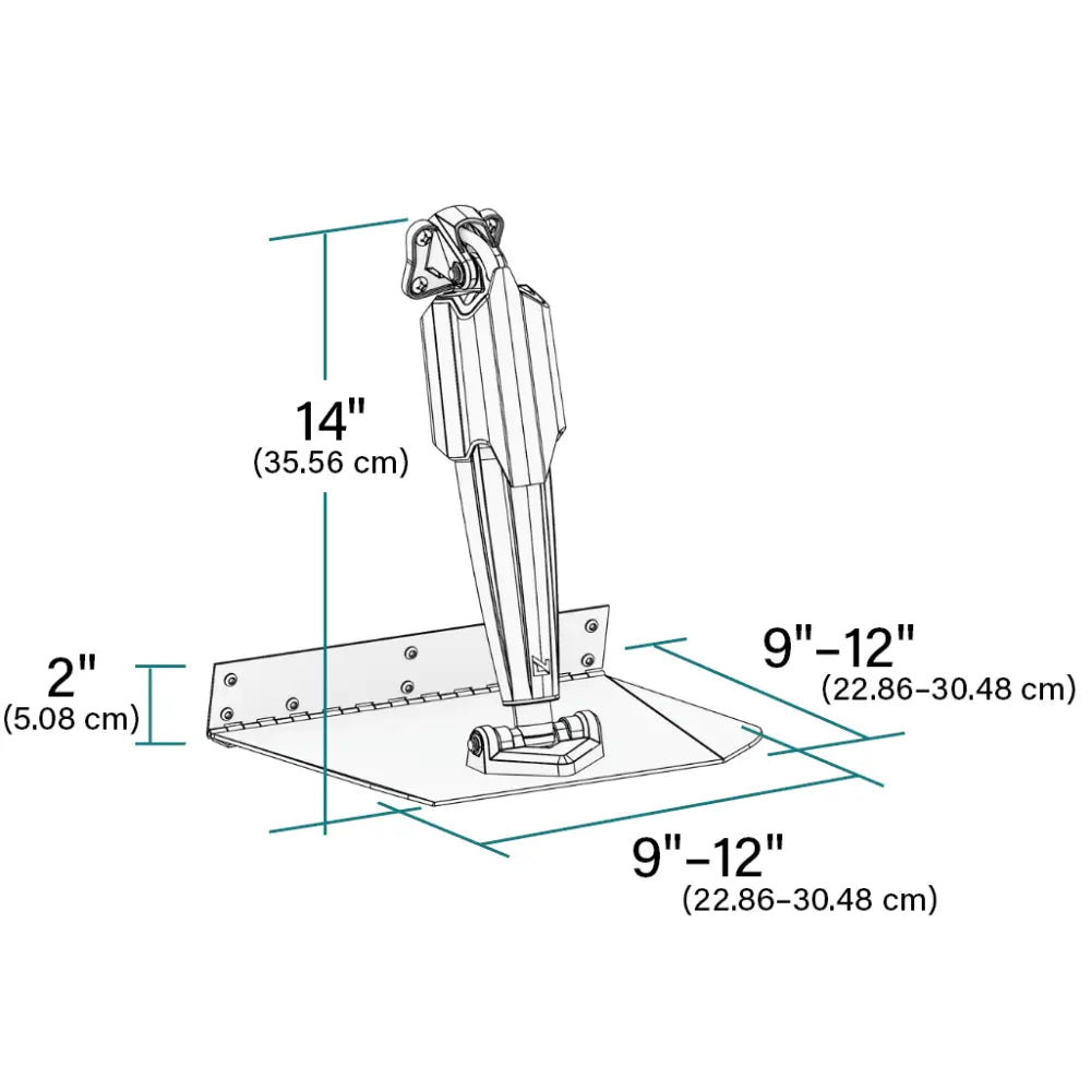 Lenco Confidence Offshore Boat Trim Tab 15182-107 - 12 Standard Kit
