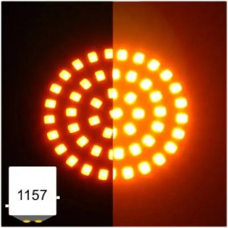 Letric Lighting Bullet Styl Insrt 1157 H/L Amb - RV and Auto Parts