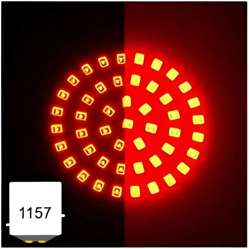 Letric Lighting Co LLC-B7R Bullet Style Led Insert 1157 Red - Illumination