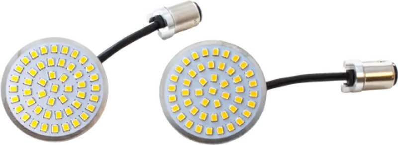 Letric Lighting Co LLC-B7SWA Bullet Style Led Insert 1157 Switchback White / Amber - Illumination