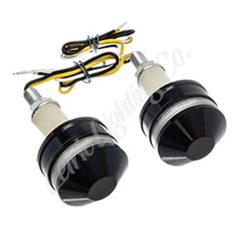 Letric Lighting LLC-BBE-TS Letric Lighting Grip Ind Lghts Blk Cap Wht/Amb