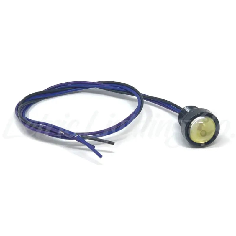 Letric Lighting LLC-RFBS-RA Letric Lighting Royal Flsh Led 9/16 Blk/Rd/Amb