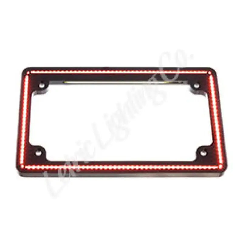 Letric Lighting Perfect Plate Light Lp Frm Blk - Letric Lighting