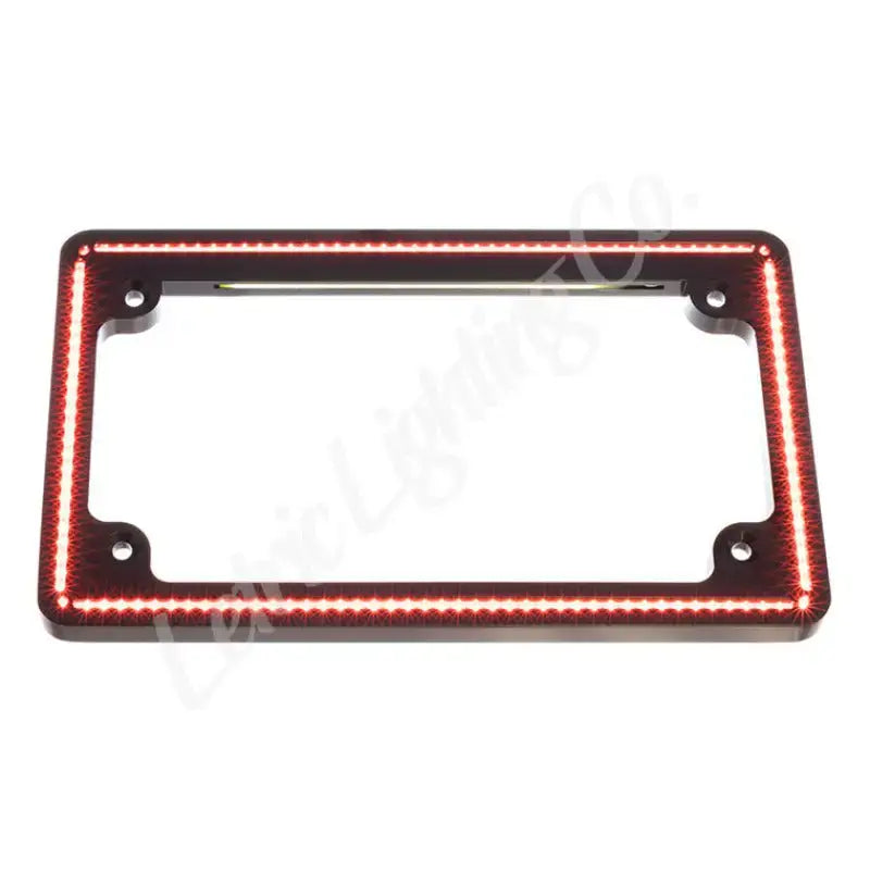 Letric Lighting Perfect Plate Light Lp Frm Blk - Letric Lighting