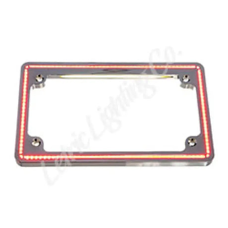 Letric Lighting Perfect Plate Light Lp Frm Chr - RV and Auto Parts