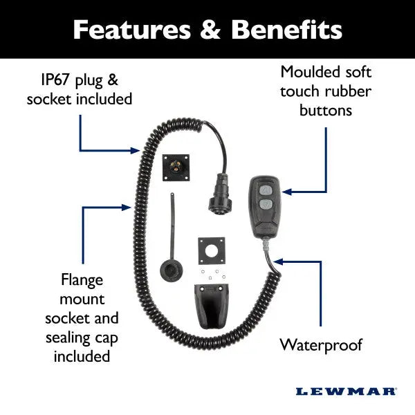 Lewmar 66940002 Windlass Remote Control