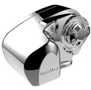 Shiny chrome Lewmar Pro-Series 1000 anchor winch kit includes 6mm-7mm-1 for boats