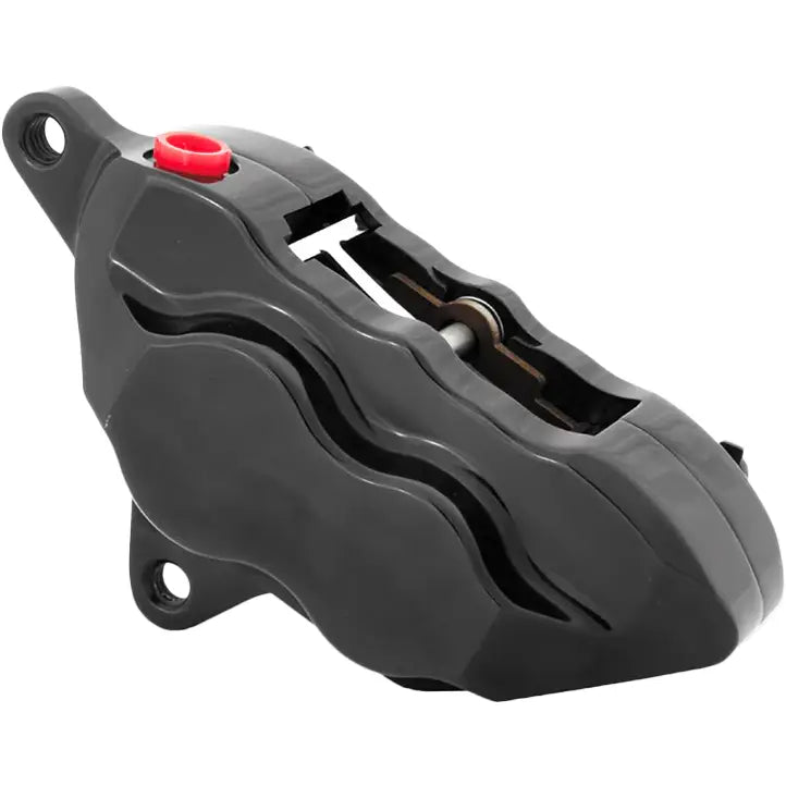 LHSAB500 Hawg Halters Inc 4 Piston Front Caliper L/H Black 84-99 W/ 11.5 Inch Rotor