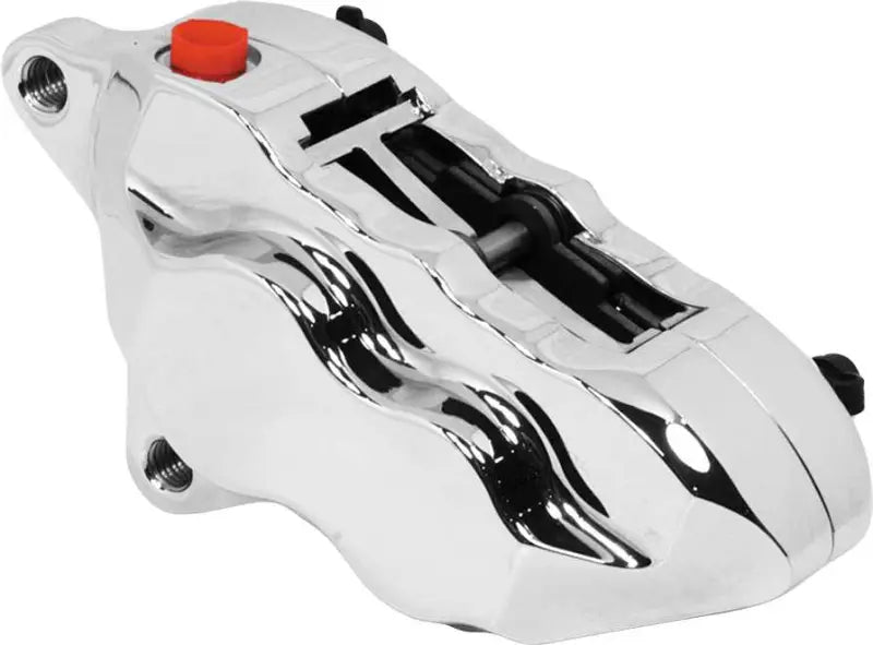 HAWG HALTERS INC LHSCC501 4 Piston Front Caliper L/H Chrome 00 Up W/ 11.5" Rotor