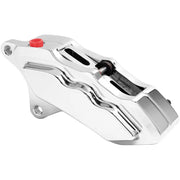 LHSCC6001 Hawg Halters Inc 6 Pist Diff Front Caliper L/H Chrome 00-Up W/ 11.5 Inch Rotor