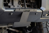 License Plate Relocation Kit Relocates Below The Center At An Angle On Front Bumper; Powder Coated; Black; Steel