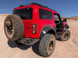 License Plate Relocation Kit Relocates To Spare Tire Carrier; Without Light; With Bracket/ Installation Hardware