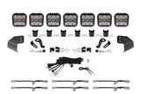 Off-road light bar LED bulb kit with 37.5-inch white beam for driving and flood light