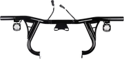 Lightbar Crashbar Black 23cvo 24 All Baggers - SANTORO FABWORX