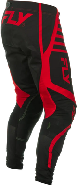 Lite Pants Ca/Ny Black/Red Sz 38 - FLY RACING