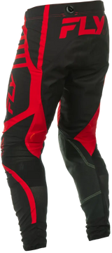 Lite Pants Ca/Ny Black/Red Sz 38 - FLY RACING