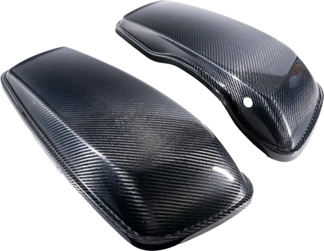 Carbon Fiber Saddlebag Lids Flh/Flt `14 23 - HOFMANN DESIGNS