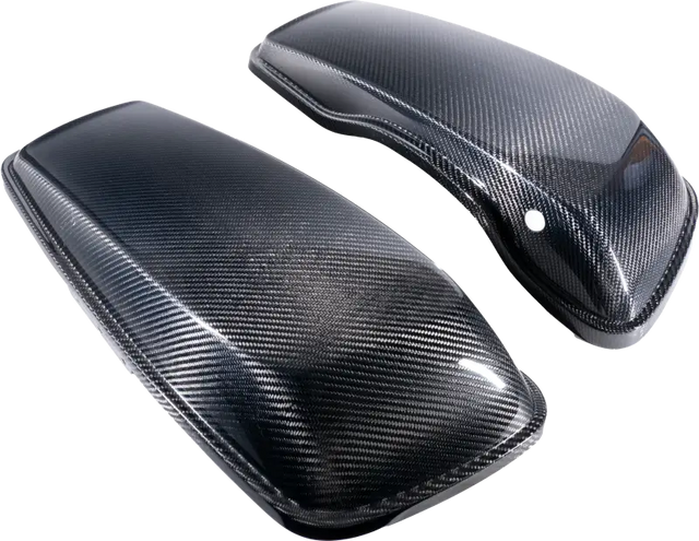Carbon Fiber Saddlebag Lids Flh/Flt `14 23 - HOFMANN DESIGNS