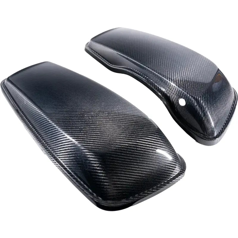 Carbon Fiber Saddlebag Lids Flh/Flt `14 23 - HOFMANN DESIGNS