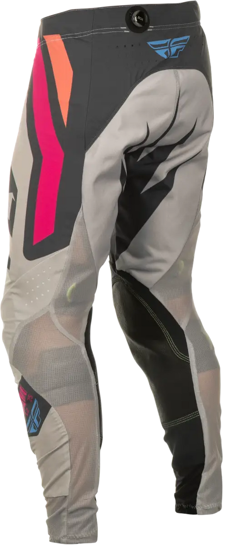 Lite Vice Pants Ca/Ny Light Grey/Pink/Coral Sz 30 - FLY RACING