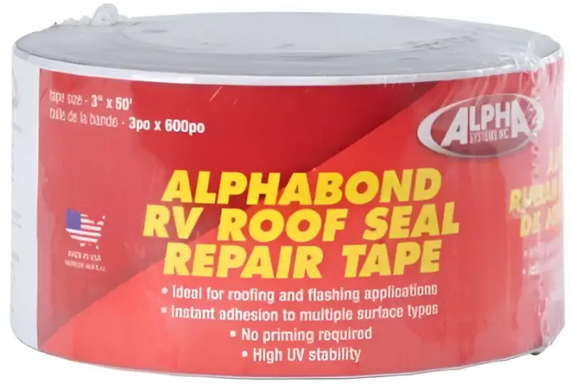 Lippert Comp 2020002416 Alphabond Tpo Tape 2’X50’ White (12 - Roof Repair