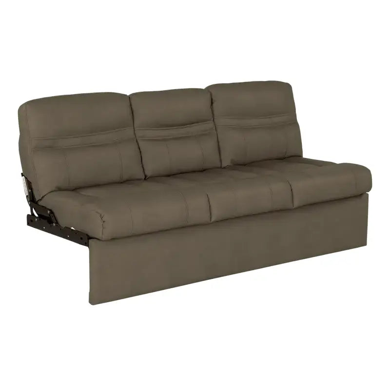 Taupe leather sofa from Lippert Comp Jacknife Sofa-68 for cozy living rooms