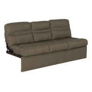 Taupe leather sofa from Lippert Comp Jacknife Sofa-68 for cozy living rooms