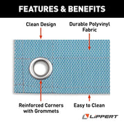 Lippert Comp 2022115659 Patio Mat - Blue