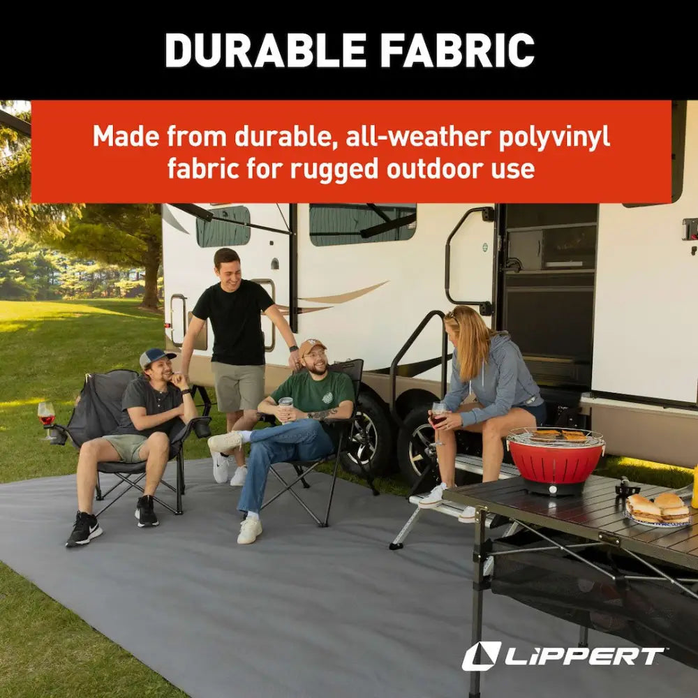 Lippert Comp 2022115660 Patio Mat - Gray