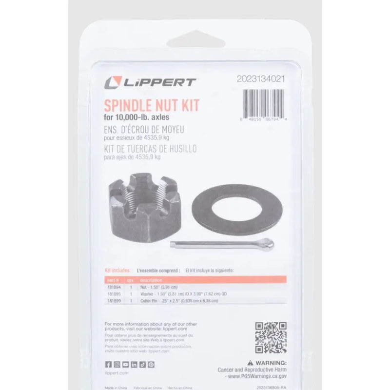 Lippert Comp 2023134021 Trailer Spindle Nut