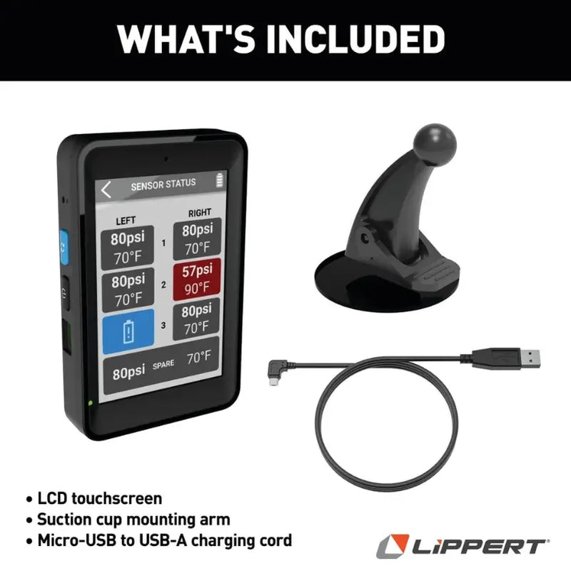 Lippert Comp 2024030980 Tire Pressure Monitoring System - TPMS Display