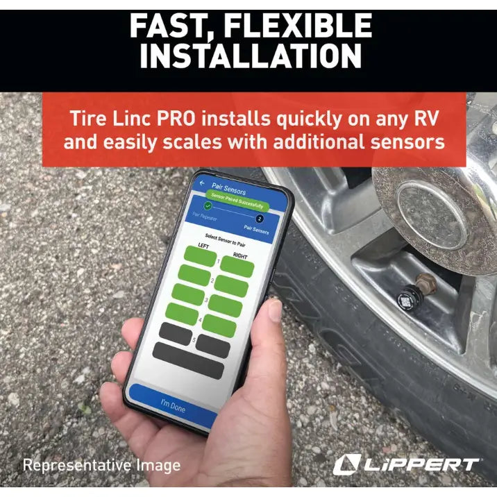 Lippert Comp 2024115887 Tire Pressure Monitoring System - TPMS