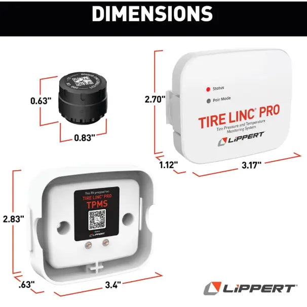 Lippert Comp 2024115889 Tire Pressure Monitoring System - TPMS