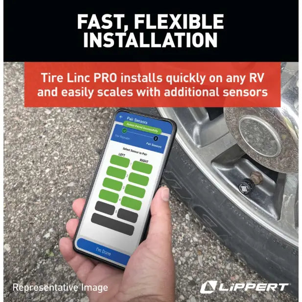 Lippert Comp 2024115889 Tire Pressure Monitoring System - TPMS