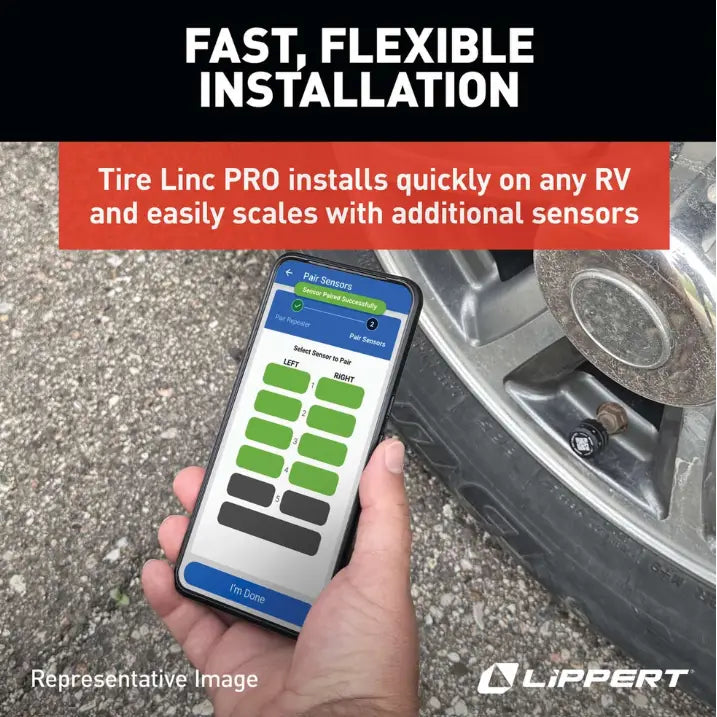 Lippert Comp 2024115891 Tire Pressure Monitoring System - TPMS