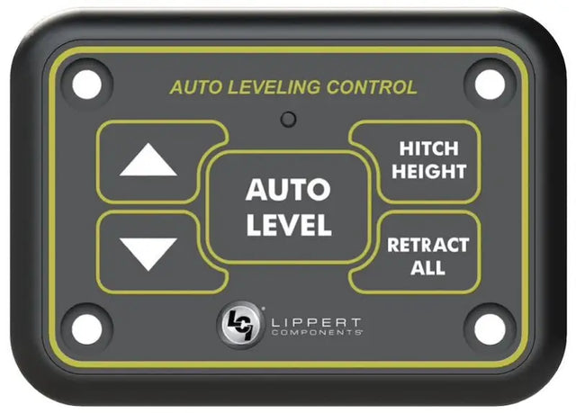 Lippert Comp 425306 Quick Level Touch Panel Assembly simplifies RV leveling for seamless outdoor adventures.