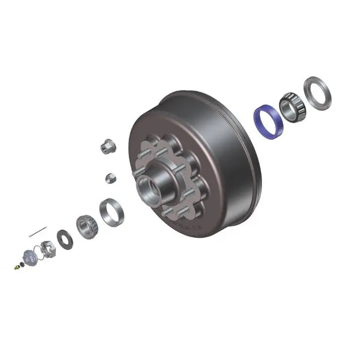 Lippert Comp 85373928 Trailer Wheel Bearing Dust Cap - Clear