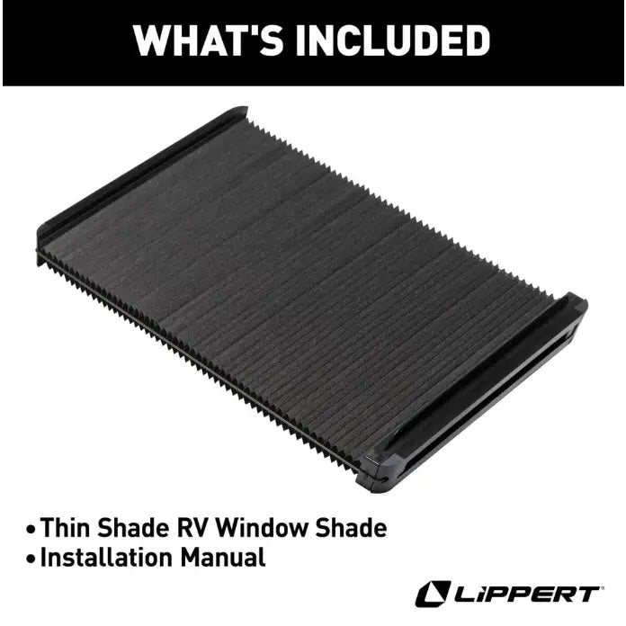 Lippert Comp Easy Do It Yourself Installation Window Shade 2025009147 - RV Door